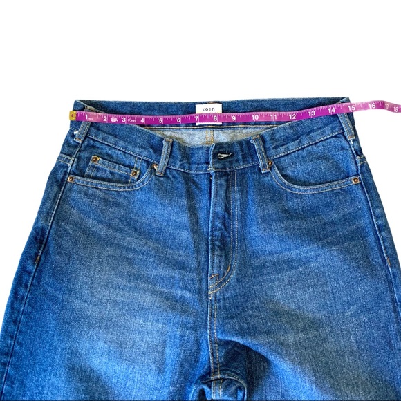 Coen Enjoy Easy Chic Japanese Mom Jeans Sz Large - Picture 5 of 6